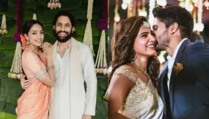 Naga Chaitanya Shares Sunday Evening Glimpse With Sobhita Dhulipala, Netizens Notice, Samantha's Dog