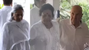 Manoj Kumar Prayer Meet: Shashi Goswami, Jaya Bachchan, Prem Chopra, And Others Unite To Pay Tribute