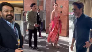 WAVES 2025 Day 1 Kicks Off With A Star-Studded Bang, SRK, Mohanlal, Alia, And More Grace The Event