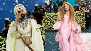 Diljit Dosanjh Shares Shakira's Wardrobe Mishap Delayed His Met Gala Entry, 'Knew We'd Be Late'