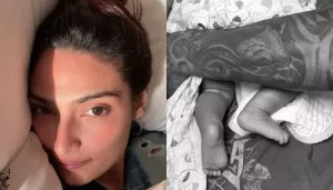 Athiya Shetty Shares Glimpse Of First Month With Daughter: Tiny Feets, Lotuses, Custom Comb And More