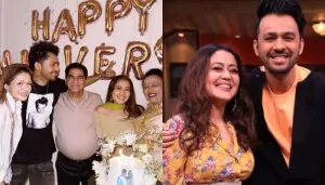 Sonu Kakkar Poses With Siblings, Neha Kakkar And Tony At Parent's Anniversary After Breaking Ties