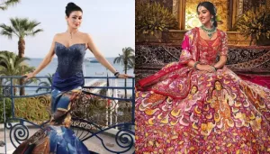 After Radhika Merchant's Lehenga Jayasri-Paresh Turn Shalini Passi's Cannes Gown Into Visual Poetry