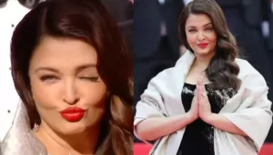 Aishwarya Rai Bachchan Goes Goofy As She POUTS For The Camera On Day-2 Of Cannes Red Carpet