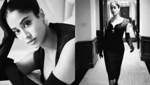 'Homebound' Star, Janhvi Kapoor Dazzles In Dior 1957 Dress Ft. 10-Carat Diamond Brooch At Cannes