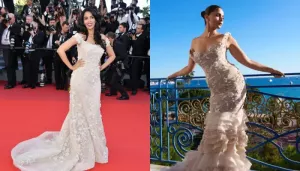 Alia Bhatt's Cannes Debut Dress Looked Similar To Mallika's 2017 Gown, Netizens Ask, 'Did She Copy?'