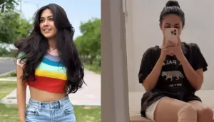 Reem Shaikh Bruises Foot On 'Laughter Chefs 2' Sets, Shares Mirror Selfie Of Injured Leg