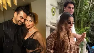 Arbaaz Khan Reignites Pregnancy Buzz, Helps Wife Sshura Down The Stairs After Lunch Date