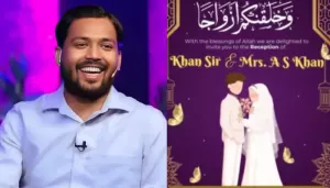 Khan Sir Gets Married, Chooses A Low-Key Wedding Due To Ongoing Indo-Pak Tensions