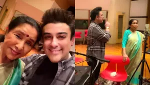 Adnan Sami Teases Musical Collab With Asha Bhosle, Shares Sweet Studio Moments, 'My Daughter...'