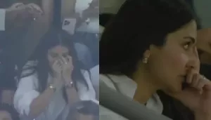 IPL 2025 Finals: Anushka Sharma Looks DISAPPOINTED As Virat Kohli Gets OUT After Scoring 43 Runs