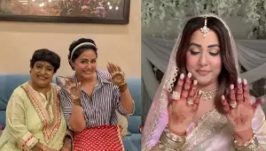 Hina Khan's Unseen Pictures From Her 'Mehendi' Ceremony, Thanks Artist For Designer 'Henna' On Feet
