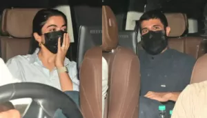 Vijay Deverakonda, Rashmika Mandanna Leave Mumbai Airport TOGETHER, Spark Dating Buzz Again
