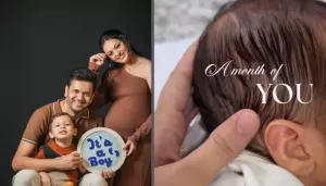 Kajolh Srivastav Reveals Name Of Her Son, Shares His Glimpse As He Turns A Month Old, 'All Worth It'