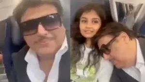 Govinda Receives BACKLASH For Resting Head On Girl's Shoulder In Flight, 'Iski Biwi Sahi Bolti Hai'