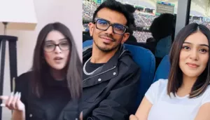 Netizens Feel Yuzi Chahal's Rumoured GF, RJ Mahvash Took Dig At Girls With Curly Hair, 'Didi Tum..'
