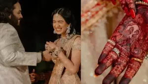 Radhika Merchant Ambani's Engagement Ring Has Secret Name Initials Of Her And Anant Ambani