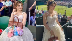 Urvashi Rautela Brings Labubu To Wimbledon, Joins The Viral Toy Trend, Fans React With Memes