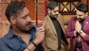 Ajay Devgn Gave A Fun Reply To Kapil Sharma About His Poker Face, Says, 'Cheque Tere Naam Pe...'
