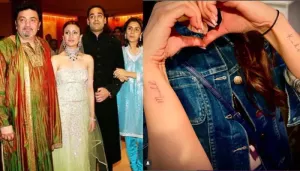 Riddhima Kapoor Sahni Gets INKED With Parents Neetu And Rishi Kapoor's Nickname, 'Her Janam Mein..'