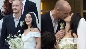Charli XCX Married George Daniel In A London Ceremony, Ditches Gown For Bold Mini Dress