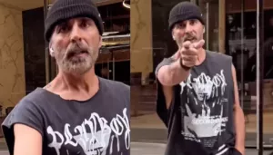 Akshay Kumar Gets Angry At Fan When The Latter Clicks Him In London, Netizens Say, 'Thoda Privacy..'