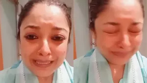 Tanushree Dutta Breaks Down In Disturbing Video, 'Mujhe Mere Ghar Mein Pareshaan Kiya Jaa Raha Hai'