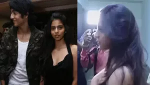 'Saiyaara' Star, Ahaan Panday Dated Suhana Khan? Old Video Of Hiding Faces From Paparazzi Goes Viral