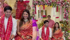 Kumar Vishwas Celebrates Daughter's First Hariyali Teej With 'Sawaan Jhula', Smriti Irani Joins