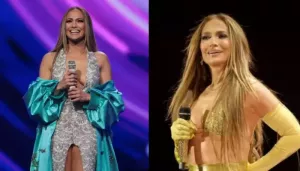 Jennifer Lopez Suffers Wardrobe Malfunction Mid-Show During Her Concert, Says, 'Glad I Had This..'