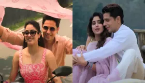 Janhvi Kapoor, Sidharth Malhotra Trolled For 'Visible Age Gap' In Pardesiya From 'Param Sundari'