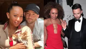 Mel B Stuns In A Sparkling Red Gown To Renew Wedding Vows With 13 Years Younger Husband, Rory McPhee