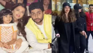 Aaradhya Bachchan Twins With Mom, Aishwarya In Black, Looks The Happiest, Accompanied By Parents