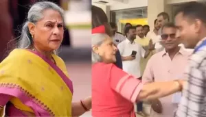 Jaya Bachchan Pushed A Man Who Tried To Take A Selfie With Her, Lost Her Cool And Yelled At Him