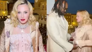 Madonna Celebrates Her 67th Birthday With 28-Year-Old Boyfriend, Akeem Morris, Cuts Huge Labubu Cake