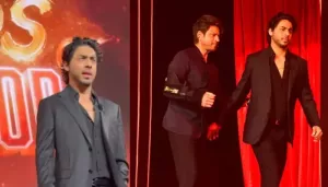 Aryan Khan Says 'Nervous Hoon Mistake Ho Papa Hai' During First Speech At Ba***ds Of Bollywood Event