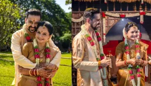 'Gopi Bahu' Giaa Manek Shares Unseen Photos From Her Yogic Wedding Ceremony With Varunn Jainn