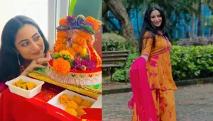 Aishwarya Sharma Confirms Separation From Neil Bhatt With Solo Ganpati Pictures On Ganesh Chaturthi?
