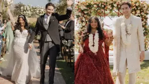 Monica Ravi And Christopher Conway Tie The Knot In A Multicultural Two-Day Wedding In California