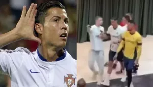 Did Cristiano Ronaldo Push A Fan? Video Of Footballer Goes Viral Amid Armenia Vs Portugal Qualifier