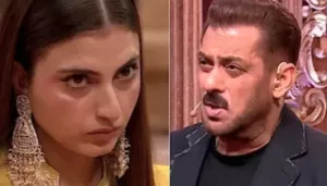 'BB 19' Host Salman Scolds Farrhana Bhatt For 'Do Kaudi Ki Aurat' Remark On Neelam, 'You Are Woman'