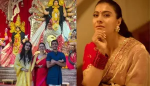Yug Hugs Nysa As They Join Durga Puja Festivities With Mom, Kajol, Adorable Video Surfaces