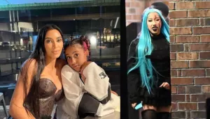13-YO North West Flaunts Onyx Lips For Halloween, After Mom, Kim Said She Has To Hold Daughter Back
