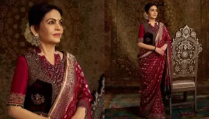 Nita Ambani's Ashavali Saree Took 5 Months To Make, How Much Does The Gujarati Heritage Weave Cost?