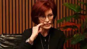 Sharon Osbourne Points Out A Facial Defect After Her Botched Cosmetic Surgery, 'I've Got A Dent'