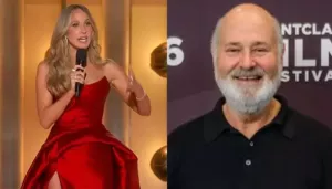Nikki Glaser Pays Tribute To Rob Reiner While Being On Golden Globe 2026 By Wearing A Cap