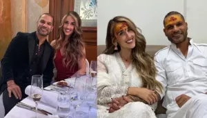 Shikhar Dhawan Gets Engaged To Girlfriend Sophie Shine, Flaunts Engagement Ring