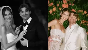 'The Chainsmokers' Fame Drew Taggart Shares Dreamy Wedding Snaps With Marianne Fonseca, 'Married My'