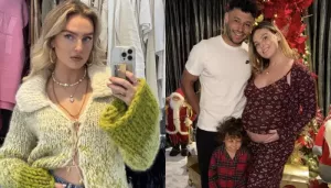 Singer, Perrie Edwards Welcomes Second Child With Alex Oxlade-Chamberlain, Reveals Name Of Newborn