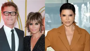 Lisa Rinna And Harry Hamlin's Relationship Timeline, From First Date To Proposal, Marriage, And More